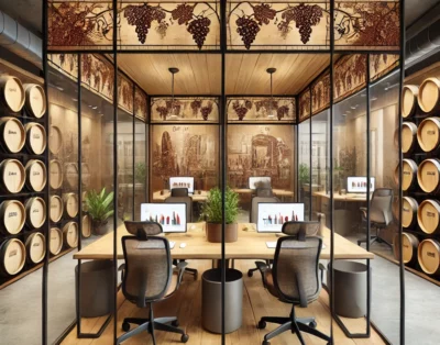 Le Cellier – 4 postes – Bureau privé